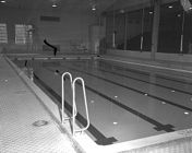 Swimming pool in East Carolina College gym